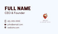 Bird Nest Location Business Card Image Preview