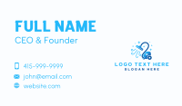 Vacuum Cleaning Tool Business Card Design