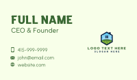 Sky House Landscaping Field Business Card Image Preview