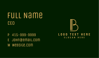 Luxury Boutique Event Letter B Business Card Image Preview