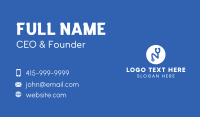 Medical Stethoscope Letter N Business Card Preview