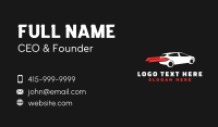 Sports Car Speed Business Card Image Preview