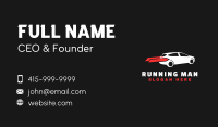 Sports Car Speed Business Card Image Preview