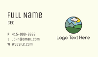 Country Weather Badge Business Card Image Preview