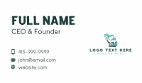 Michigan Deer Antler Business Card Design