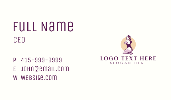 Woman Body Sexy Business Card Design Image Preview