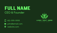 Plant Leaf Gardening Business Card Image Preview