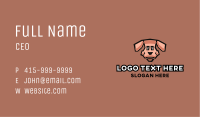 Pup Pet Adoption Business Card Image Preview