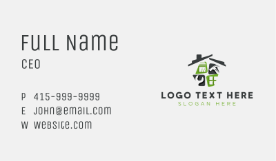 House Tools Renovation Business Card Image Preview