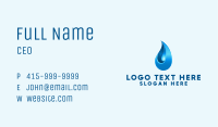 Blue 3D Water Business Card Image Preview