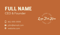 Classic Round Business Business Card Image Preview