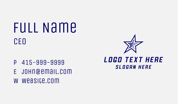 Star Studio Network Business Card Design Image Preview