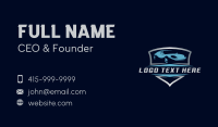 Sports Car Detailing Garage Business Card Preview