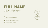 Tropical Nature Apparel Business Card Image Preview