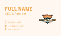 Outdoor Valley Camping Business Card Image Preview
