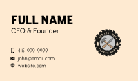 Hammer Chisel Woodwork Business Card Image Preview