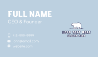 Antarctica Polar Bear Business Card Preview