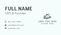 Freight Truck Logistics Business Card Image Preview