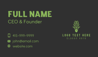 Leaf Shovel Landscaping  Business Card Image Preview