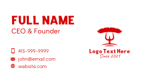 Red Grill Sausage Business Card Image Preview