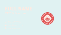 Bubblegum Candy Jar Business Card Image Preview