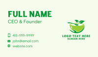 Healthy Soup Bowl  Business Card Image Preview
