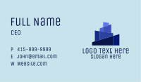 Blue City Skyline Business Card Image Preview