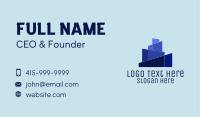 Blue City Skyline Business Card Image Preview