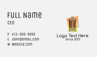 French Press Coffee  Business Card Image Preview