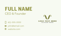 Vintage Boutique Brand Business Card Image Preview