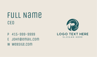 Veterinary Clinic Dog Business Card Image Preview