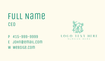 Maternal Baby Childcare Business Card Image Preview