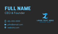 Cyber Software Letter Z Business Card Preview