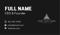 Modern Web Pyramid Business Card Image Preview