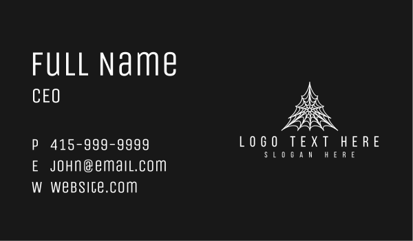 Modern Web Pyramid Business Card Design Image Preview