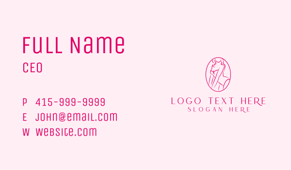 Bikini Lingerie Lady Business Card Design Image Preview