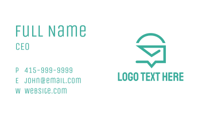 Mail Chat Business Card