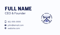 Plumbing Pipe Plunger Business Card Image Preview