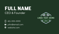 Roofing Construction Carpentry Business Card Preview