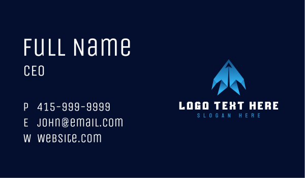 Courier Plane Shipping Business Card Design Image Preview