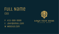 Luxury Antique Lion Head Business Card Image Preview