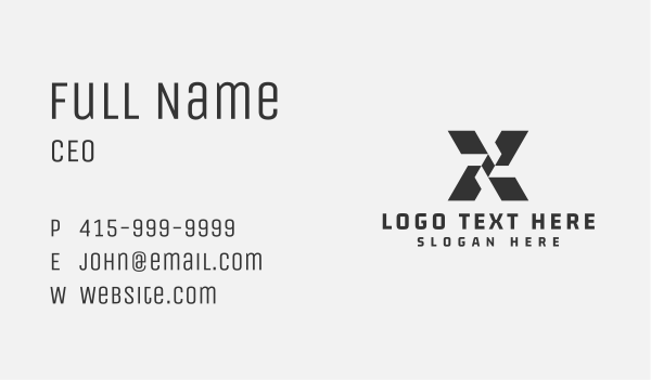 Industrial Logistics Mover Business Card Design Image Preview