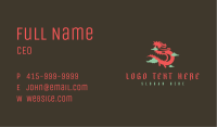 Medieval Fantasy Dragon Business Card Image Preview