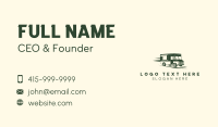 Food Truck Delivery Business Card Image Preview