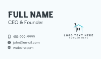  House Plumbing Chain Tongs Business Card Design