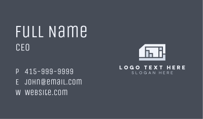Warehouse Depot Inventory Business Card Image Preview