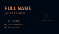 Quill Feather Signature Business Card Image Preview