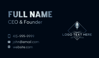 Laser Industrial Metalwork Business Card Design