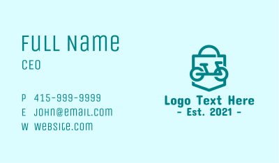 Bicycle Bike Shop Business Card Image Preview