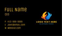 Industrial Fire Water Business Card Image Preview